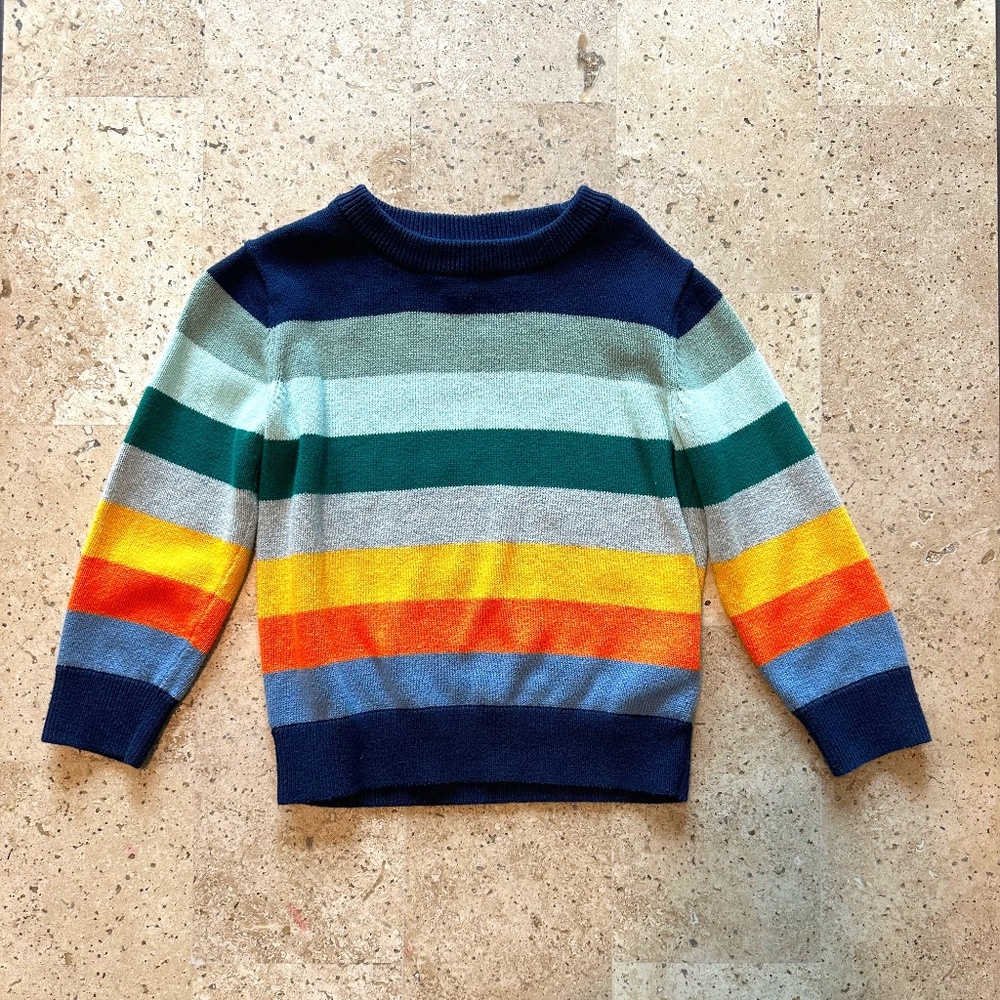 Sweater Baby Toddler Boy GAP rainbow